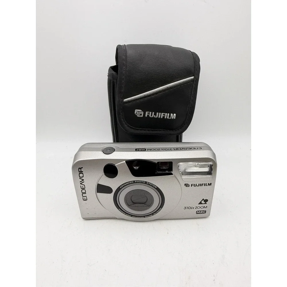 Fujifilm Endeavor 310ix Zoom MRC APS Film Camera 24-70mm w/ Case Untested